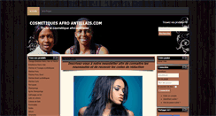 Desktop Screenshot of cosmetiques-afro-antillais.com