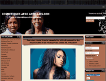 Tablet Screenshot of cosmetiques-afro-antillais.com